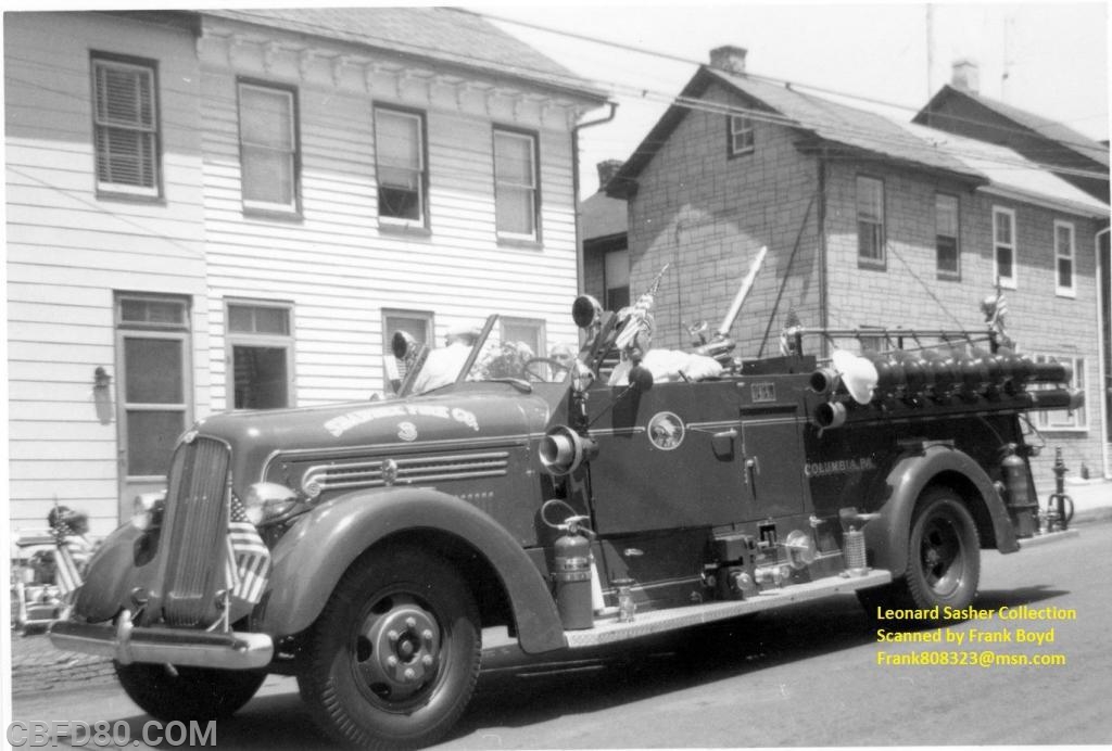 Late 40s or Early 50s Seagrave Engine