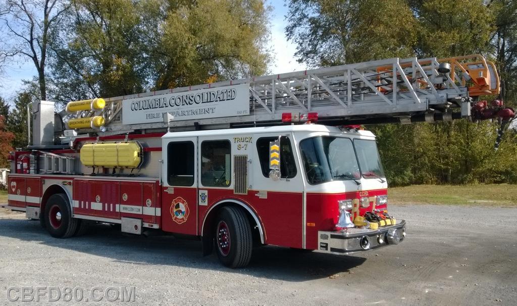 1990 E-One 110' Ladder