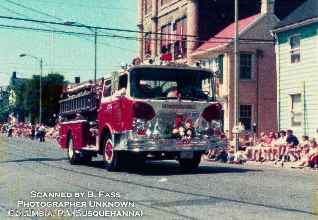 1971 Mack CF600 Pumper