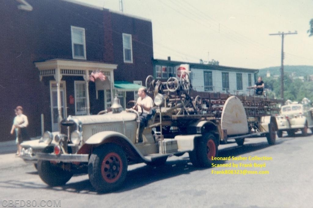 1928 American LaFrance Tiller